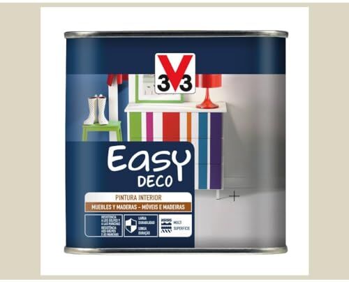 V33 EASY DECO BASICS SATINADO 0,5L CANELA