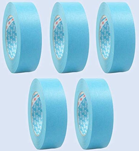 3M Scotch 3434 Nastro adesivo blu per vernice, 18 mm, 50 m, 50 m