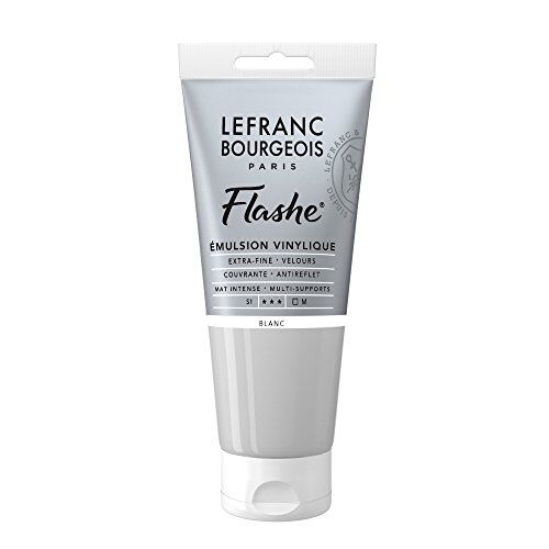 Lefranc Bourgeois Flashe Colori acrilici, Irisierendes Weiss, 80 ml (Congezione da 1), 80 unità