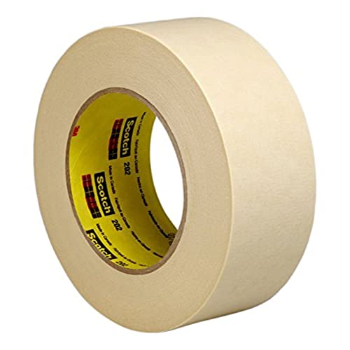 3M Scotch Nastro di Carta, 202, 36 mm X 50 m, 0.15 mm, 24 Pezzi, Colori Naturali