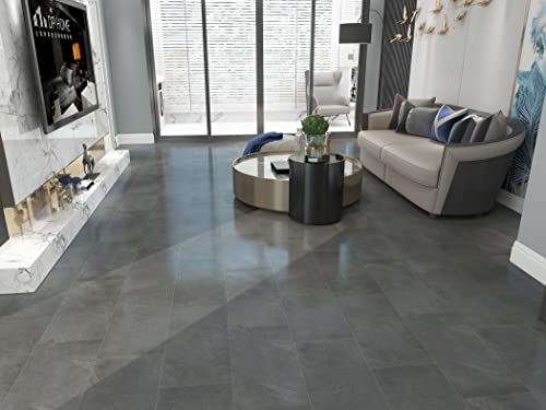 VEREG Pavimenti in vinile Slate Foligno IXPE Basicline, incl. suono calpestio, 305 x 610 x 4,5 mm, 1.8605 m²/pacchetto, vinile, rivestimento per pavimenti in PVC, vinile click, vinile, vinile laminato