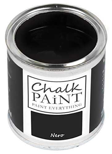Chalk PAiNT PAINT EVERYTHING CHALK PAINT EVERYTHING Nero 250 ml SENZA CARTEGGIARE Colora Facilmente Tutti i Materiali
