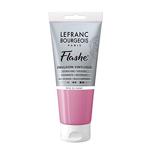 Lefranc Bourgeois Flashe Colori acrilici, Parmarosa, 80 ml (Congezione da 1), 80 unità