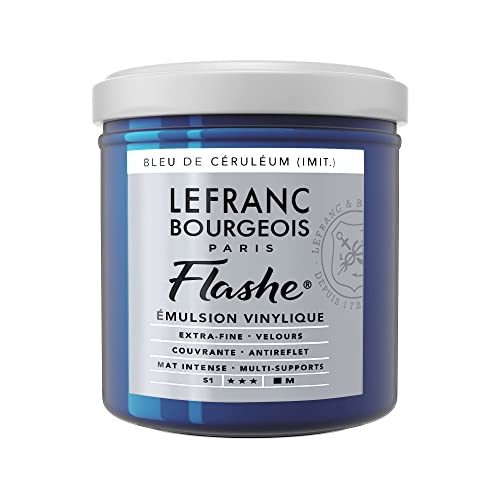 Lefranc Bourgeois Flashe – Colore, Vernice acrilica, Vinile, tonalità di Cölin, 125 ml (Confezione da 1)