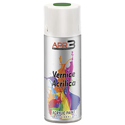 Ambro-Sol APR3  Smalto Acrilico Spray Multiuso, Verde Traffico, 400 ml, 1 Pezzo