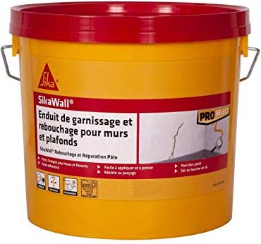 SIKA Wall Pasta per stucco di riempimento, pronta all'uso per pareti e soffitti, 1,5 kg ~ 1 m²