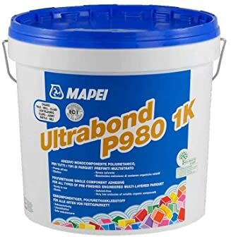 MAPEI Adesivo monocomponente per incollaggio di parquet 15Kg Ultrabond P980 1K