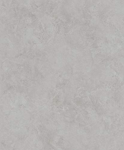 Rasch Brick Lane Carta da parati in tessuto non tessuto, 10,05 x 0,53 m, colore: Grigio