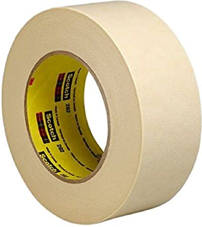 3M Scotch Nastro di Carta, 202, 48 mm X 50 m, 0.15 mm, 20 Pezzi, Colori Naturali