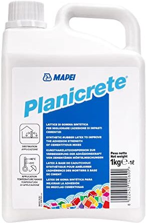 MAPEI Planicrete Lattice Gomma sintetica per migliorare l’adesione di Impasti cementizi Conf 1 Kg