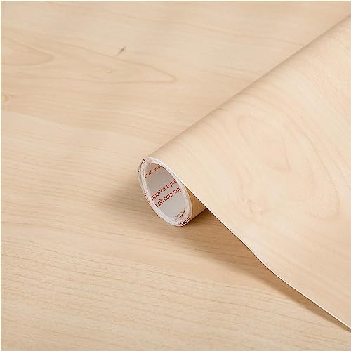 d-c-fix Pellicola Adesiva per mobili legno acero marrone PVC plastica vinile impermeabile decorativa per cucina, armadio, porta carta rivestimento 67,5 x 200 cm