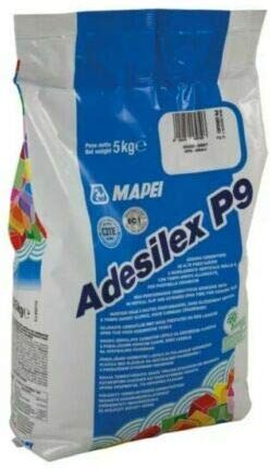 MAPEI Adesilex P9 Grigio Collante Adesivo Cementizio Piastrelle Ceramica Kg 5