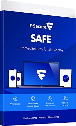 F-Secure Sof Safe 18 Mesi f 1 Gerät