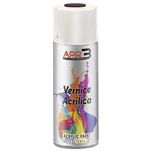 Ambro-Sol APR3  Smalto Acrilico Spray Multiuso, Marrone Noce, 400 ml, 1 Pezzo