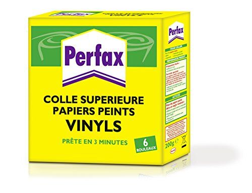 Perfax Colla superiore per carta da parati Vinyls confezione da 200 g