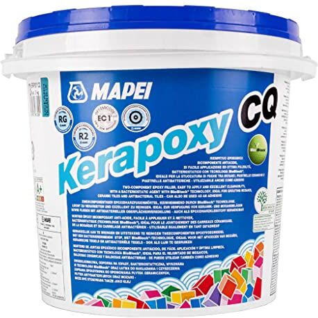 MAPEI Malta epossidica bicomponente per fughe 3kg Kerapoxy CQ  Colore: BIANCO/100