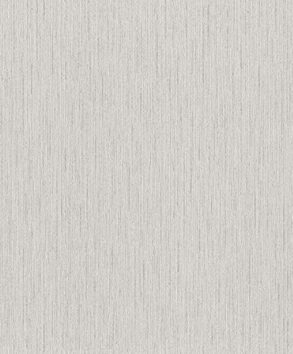 Rasch Tapeten Carta da parati in tessuto non tessuto, universale, 10,05 m x 0,53 m, colore: Grigio