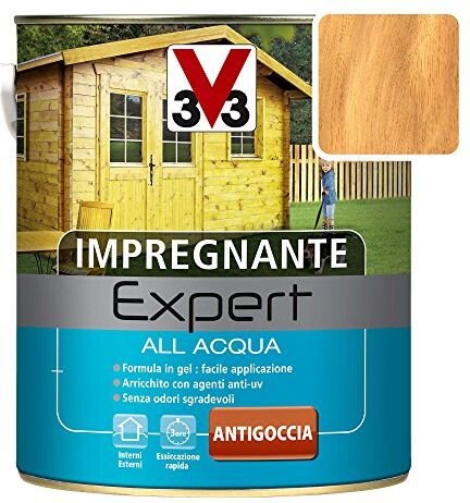 V33 Impregnante All'Acqua Expert 2,5 Lt Noce Chiaro