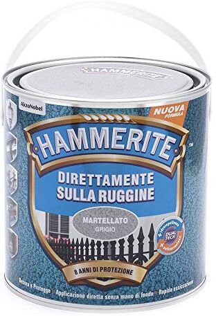 Hammerite Direttamente Sulla Ruggine Martellato Grigio 2.5 l