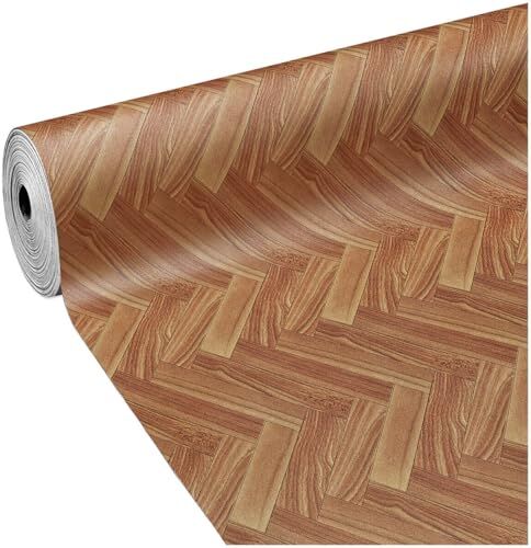 Emmevi Pavimento Rivestimento Pvc Al Metro H100 Su Misura Resistente Flessibile Design Parquet Spina Pesce