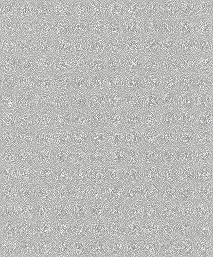 Rasch Carta da parati in tessuto non tessuto, universale, 10,05 x 0,53 m, colore: Argento