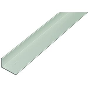 GAH-ALBERTS - 60X25X1000MM alluminio anodizzato argento - Profilo angolare GAH-ALBERTS - 60X25X1000MM alluminio anodizzato argento - Profilo angolare