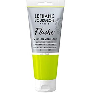 Lefranc Bourgeois LB ACRILICO FLASHE 80ML GIALLO CHIARO FLUORESCENTE Lefranc Bourgeois LB ACRILICO FLASHE 80ML GIALLO CHIARO FLUORESCENTE
