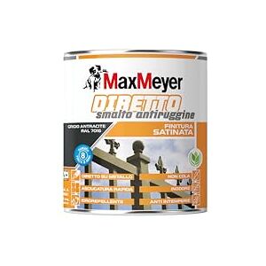 MAXMEYER Diretto Antiruggine Satinato R7016 Grigio Antracite 0.75 L MAXMEYER Diretto Antiruggine Satinato R7016 Grigio Antracite 0.75 L