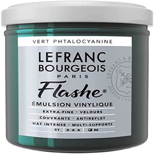 Lefranc Flashe Verde Acrilico 125ml - Vernice Lefranc Flashe Verde Acrilico 125ml - Vernice