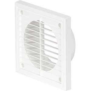 AIRFLOW - FG125-WH-NF-9041221 - Bianco - Griglia di aerazione AIRFLOW - FG125-WH-NF-9041221 - Bianco - Griglia di aerazione