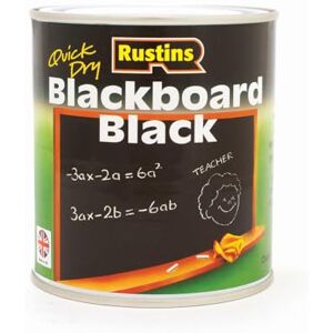 Rustins Blackboard Vernice per lavagna (125/250/500 ml, 1/2,5 litri), colore: Nero 1 Litre Rustins Blackboard Vernice per lavagna (125/250/500 ml, 1/2,5 litri), colore: Nero 1 Litre