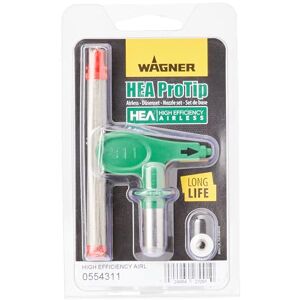 Wagner Ugello Hea Protip 311, Ugello Airless per Vernici di Fondo, Smalti, Pitture murali, Vernici a Base di Latex, Protezionedalla Fiamma edalla Corrosione, < 55% di Nebbia In Meno Wagner Ugello Hea Protip 311, Ugello Airless per Vernici di Fondo, Smalti, Pitture murali, Vernici a Base di Latex, Protezionedalla Fiamma edalla Corrosione, < 55% di Nebbia In Meno