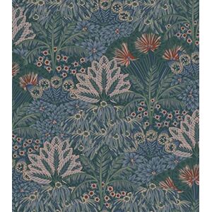 Rasch Carta da parati con palme e foglie di palma in blu, verde e rosa della collezione Sophia – 10,05 m x 0,53 m (lunghezza x larghezza) Rasch Carta da parati con palme e foglie di palma in blu, verde e rosa della collezione Sophia – 10,05 m x 0,53 m (lunghezza x larghezza)