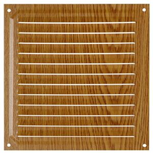 Brinox Griglia di ventilazione in legno chiaro, 20 x 20 cm Brinox Griglia di ventilazione in legno chiaro, 20 x 20 cm