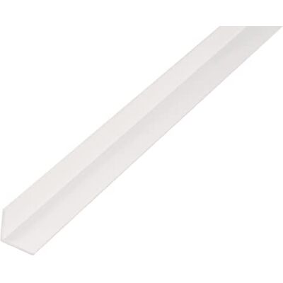 Alberts Profilo angolare Plastica, bianco 2000 x 100 x 100 mm Alberts Profilo angolare Plastica, bianco 2000 x 100 x 100 mm