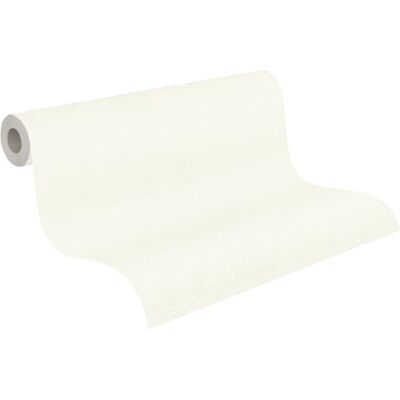 A.S. Création Attractive Carta da parati in tessuto non tessuto, motivo floreale e grafico, colori naturali, superficie strutturata, 10,05 m x 0,53 m, bianco A.S. Création Attractive Carta da parati in tessuto non tessuto, motivo floreale e grafico, colori naturali, superficie strutturata, 10,05 m x 0,53 m, bianco