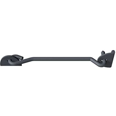 Alberts Gancio Storm con piastre angolari o occhielli su piastre Ovado grigio grafite lunghezza 233 mm gancio-Ø 8 mm Alberts Gancio Storm con piastre angolari o occhielli su piastre Ovado grigio grafite lunghezza 233 mm gancio-Ø 8 mm