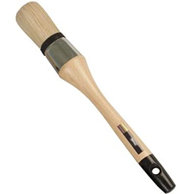 Amig Pennello Circolare Setole Pure e Sintetiche per Applicazioni Uniformi Ghiera in Acciaio Inossidabile Ideale per Pareti e Mobili, Multicolore, 39mm, Acciaio Inossidabile Legno Amig Pennello Circolare Setole Pure e Sintetiche per Applicazioni Uniformi Ghiera in Acciaio Inossidabile Ideale per Pareti e Mobili, Multicolore, 39mm, Acciaio Inossidabile Legno