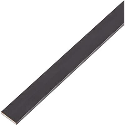 Alberts Barra Piatta, Alluminio, anodizzato Argento Alberts Barra Piatta, Alluminio, anodizzato Argento