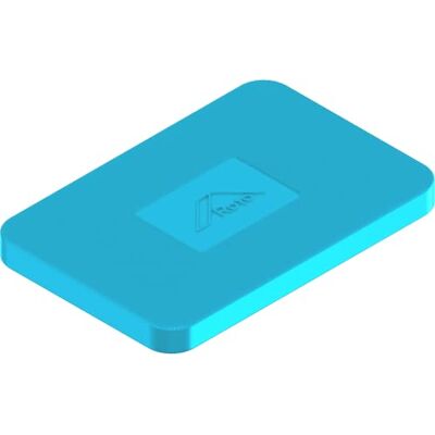 Roto /Gluske Piastra di Base DISKOKLICK 53 x 170 x 2 mm colore blu 250 pezzi Roto /Gluske Piastra di Base DISKOKLICK 53 x 170 x 2 mm colore blu 250 pezzi