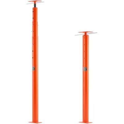 VEVOR Martinetto da Pavimento Altezza 137,16-381 cm, Martinetto da Pavimento per Seminterrato Regolabile per Livellamento, Portata ca. 5080,23kg, Palo di Supporto Sollevamento Telescopico in Acciaio VEVOR Martinetto da Pavimento Altezza 137,16-381 cm, Martinetto da Pavimento per Seminterrato Regolabile per Livellamento, Portata ca. 5080,23kg, Palo di Supporto Sollevamento Telescopico in Acciaio
