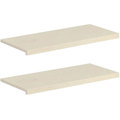 vidaXL Soglie per finestre 2 pz Bianco 90 x 40 x 2 cm vidaXL Soglie per finestre 2 pz Bianco 90 x 40 x 2 cm