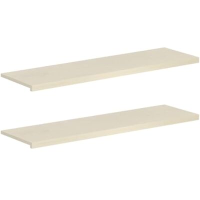 vidaXL Soglie per finestre 2 pz Bianco 160 x 40 x 2 cm vidaXL Soglie per finestre 2 pz Bianco 160 x 40 x 2 cm