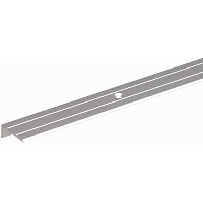 Alberts Profilo di protezione per paragradini Alluminio, anodizzato argento 2000 x 25 x 20 mm Alberts Profilo di protezione per paragradini Alluminio, anodizzato argento 2000 x 25 x 20 mm