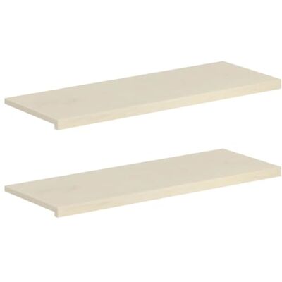 vidaXL Soglie per finestre 2 pz Bianco 110 x 40 x 2 cm vidaXL Soglie per finestre 2 pz Bianco 110 x 40 x 2 cm