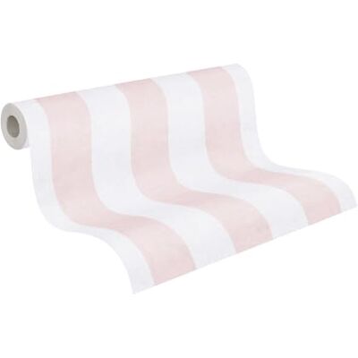 A.S. Creation Crema Rosa Carta da Parati Bambini - Carta A.S. Creation Crema Rosa Carta da Parati Bambini - Carta