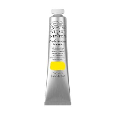Winsor & Newton Professional Acrylic Color Fine 200 ml Giallo Medio Azoico Winsor & Newton Professional Acrylic Color Fine 200 ml Giallo Medio Azoico