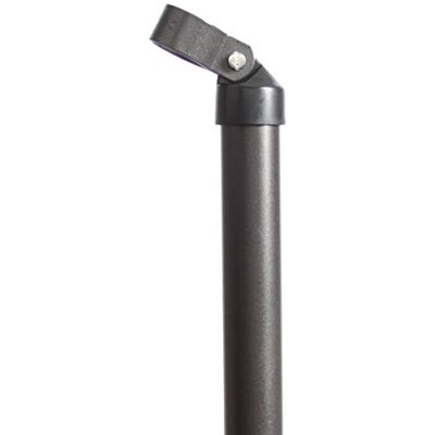 Alberts Bretella zincata, plastificata antracite-metallica lunghezza 1150 mm bretella-Ø 34 mm morsetto-Ø 34 mm Alberts Bretella zincata, plastificata antracite-metallica lunghezza 1150 mm bretella-Ø 34 mm morsetto-Ø 34 mm