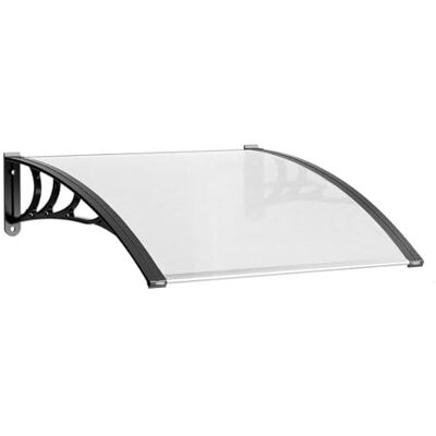 Emmevi Pensilina Tettoia Modulare 120x80 Cm Tetto Esterno Alveolare Policarbonato Resistente Trasparente Emmevi Pensilina Tettoia Modulare 120x80 Cm Tetto Esterno Alveolare Policarbonato Resistente Trasparente