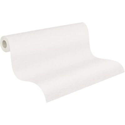 A.S. Création Carta da parati in tessuto non tessuto Hygge 3 in grigio, beige, tinta unita con struttura, effetto tessuto su 10,05 m x 0,53 m, made in Germany A.S. Création Carta da parati in tessuto non tessuto Hygge 3 in grigio, beige, tinta unita con struttura, effetto tessuto su 10,05 m x 0,53 m, made in Germany